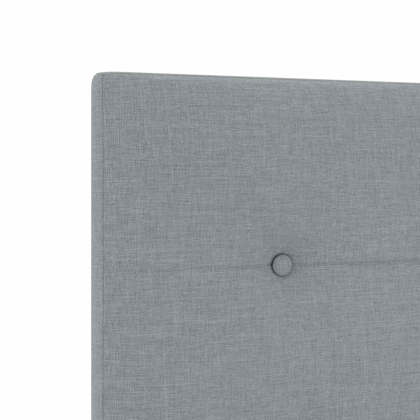 Boxspring ágy matraccal és LED-del Világosszürke 90 x 200 cm