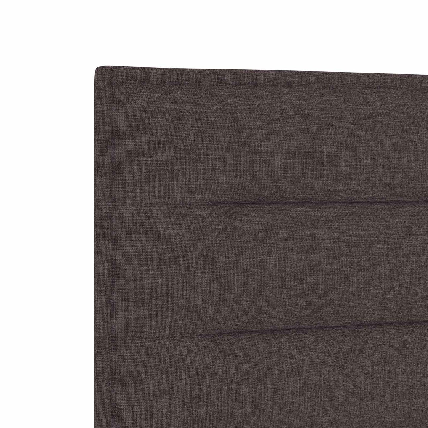 Boxspring ágy matraccal Sötét Barna 140 x 200 cm Szövet