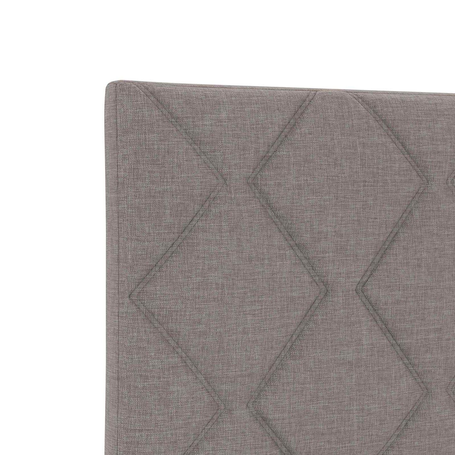 Boxspring ágy matraccal fejtámlával Tópszínű 80 x 200 cm Szövet