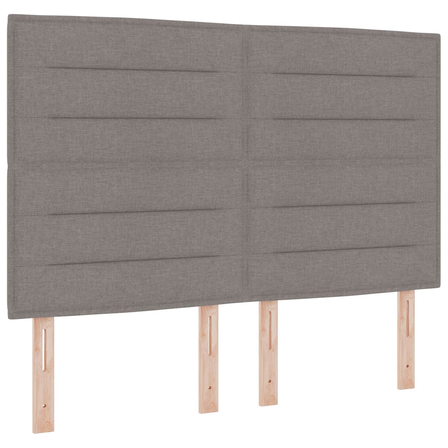 Boxspring ágy matraccal Tópszínű 140 x 200 cm Szövet