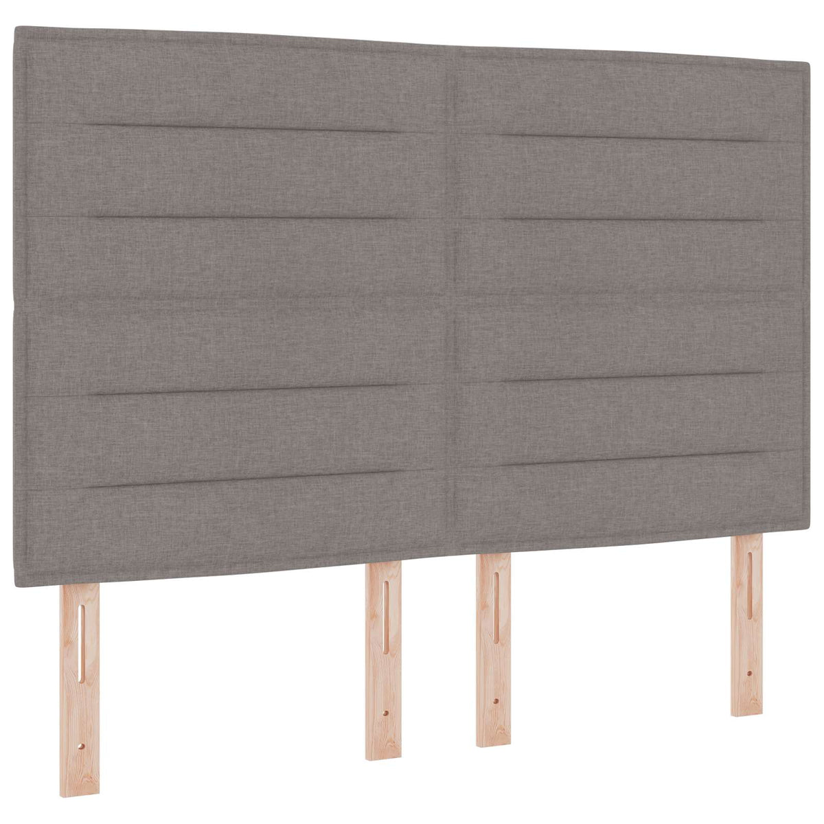 Boxspring ágy matraccal Tópszínű 140 x 200 cm Szövet