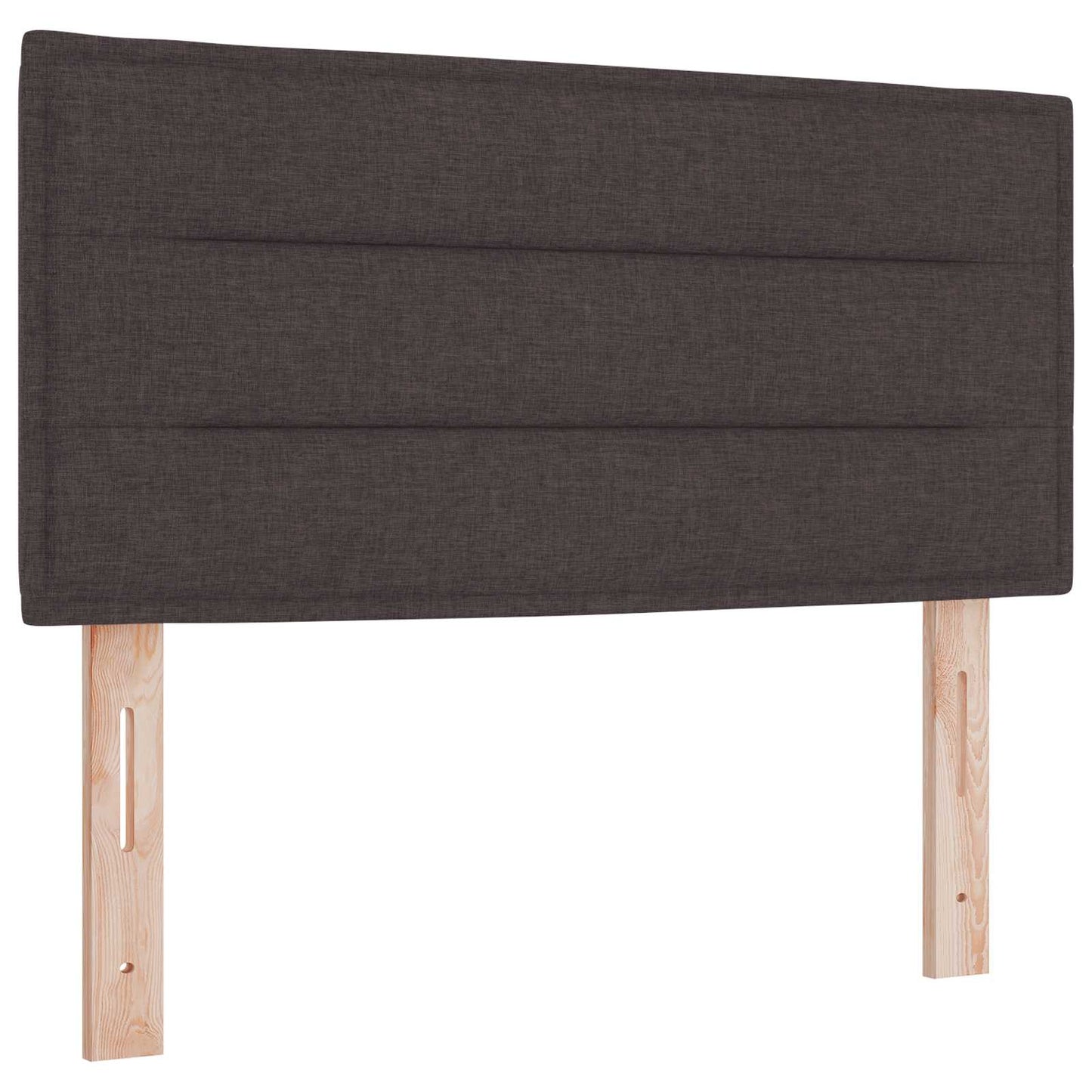 Óriási Ágy Matrac és LED világítással Sötét Barna 90 x 190 cm