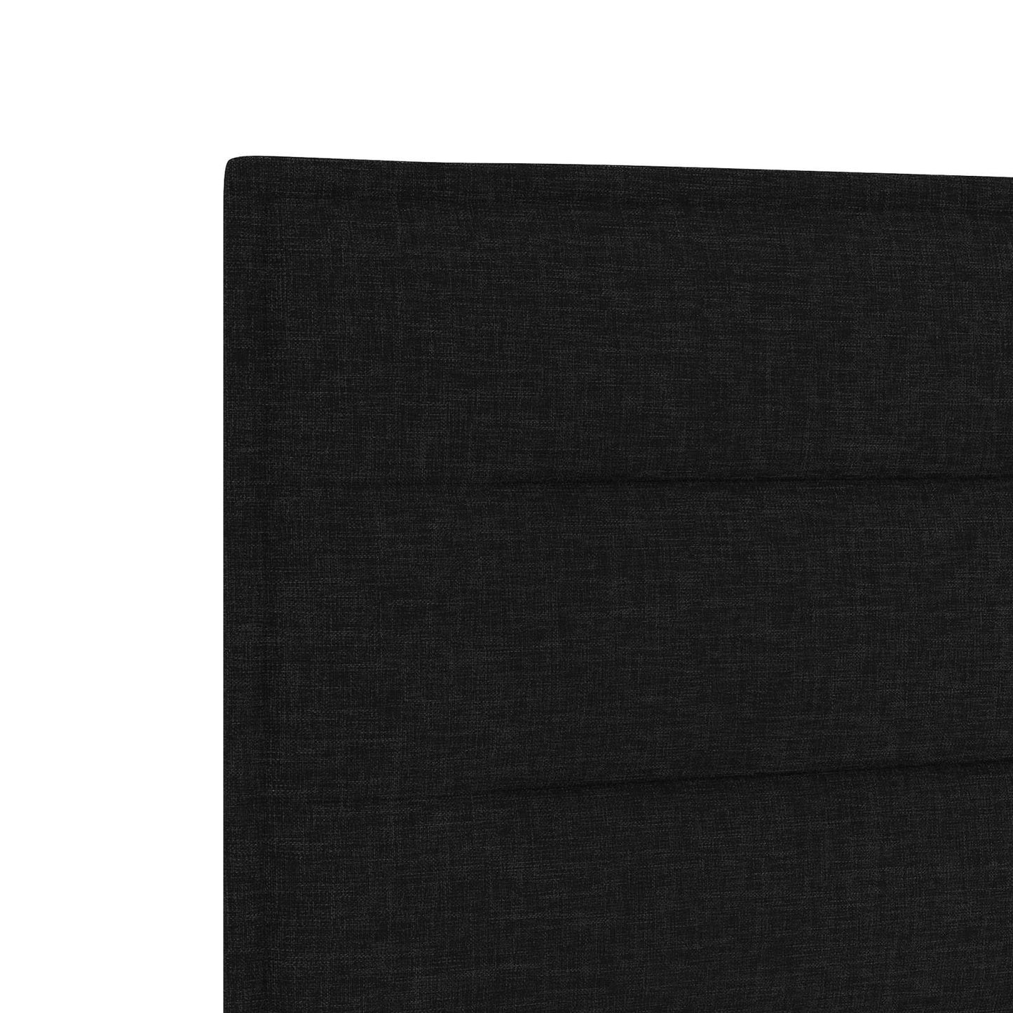 Óriási Ágy Matrac és LED világítással Fekete 140 x 190 cm