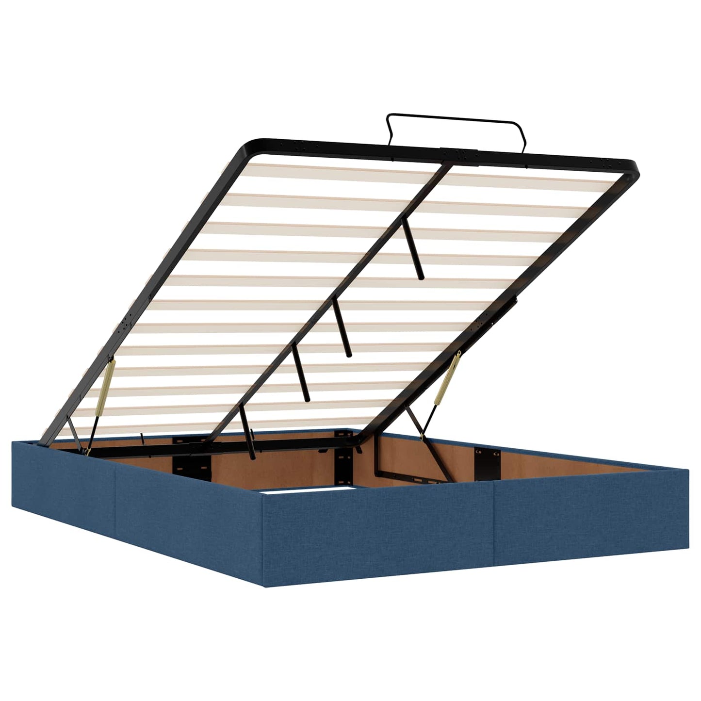 Óriási Ágy Matrac és LED világítással Kék 140 x 190 cm Szövet