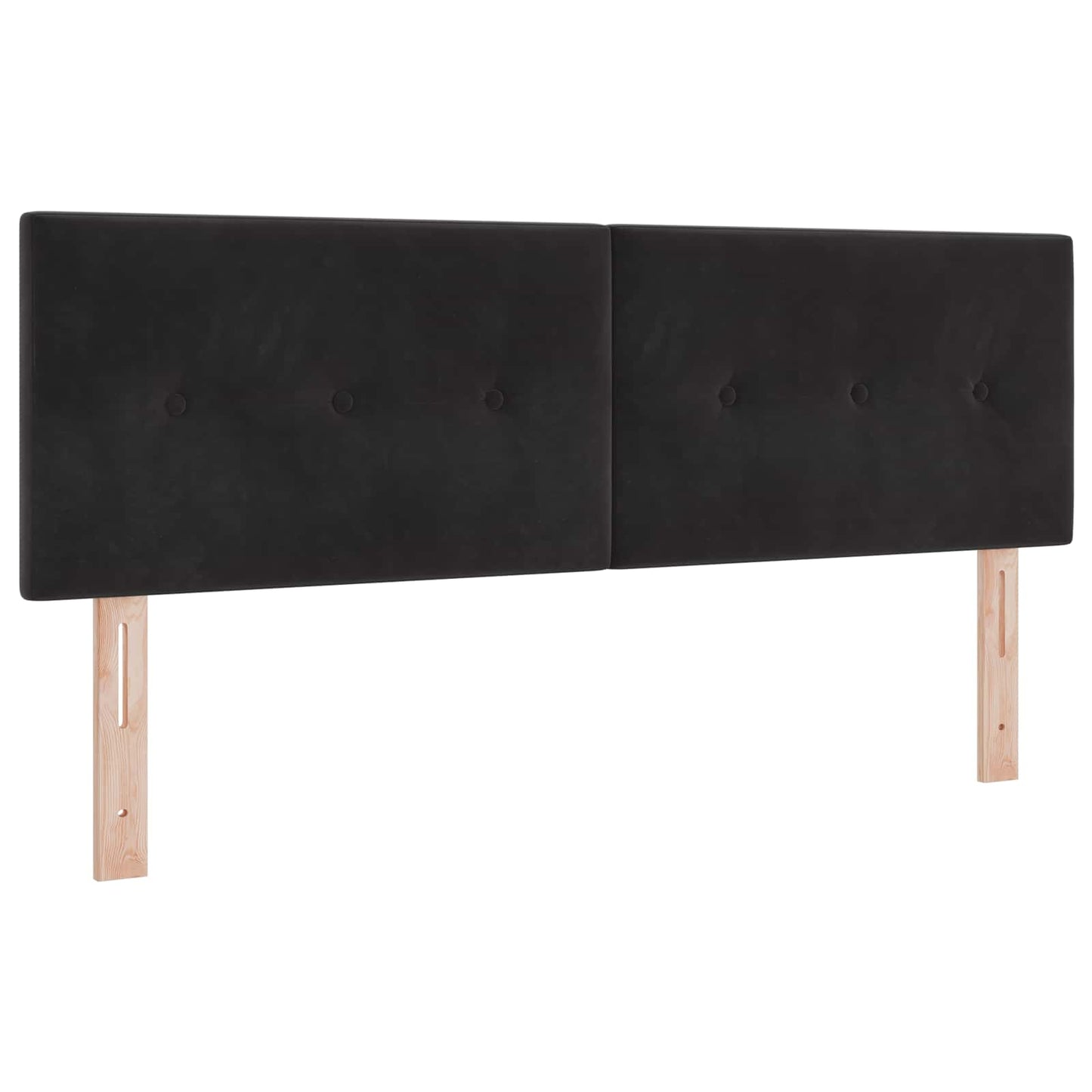 Óriási Ágy Matrac és LED világítással Fekete 140 x 200 cm