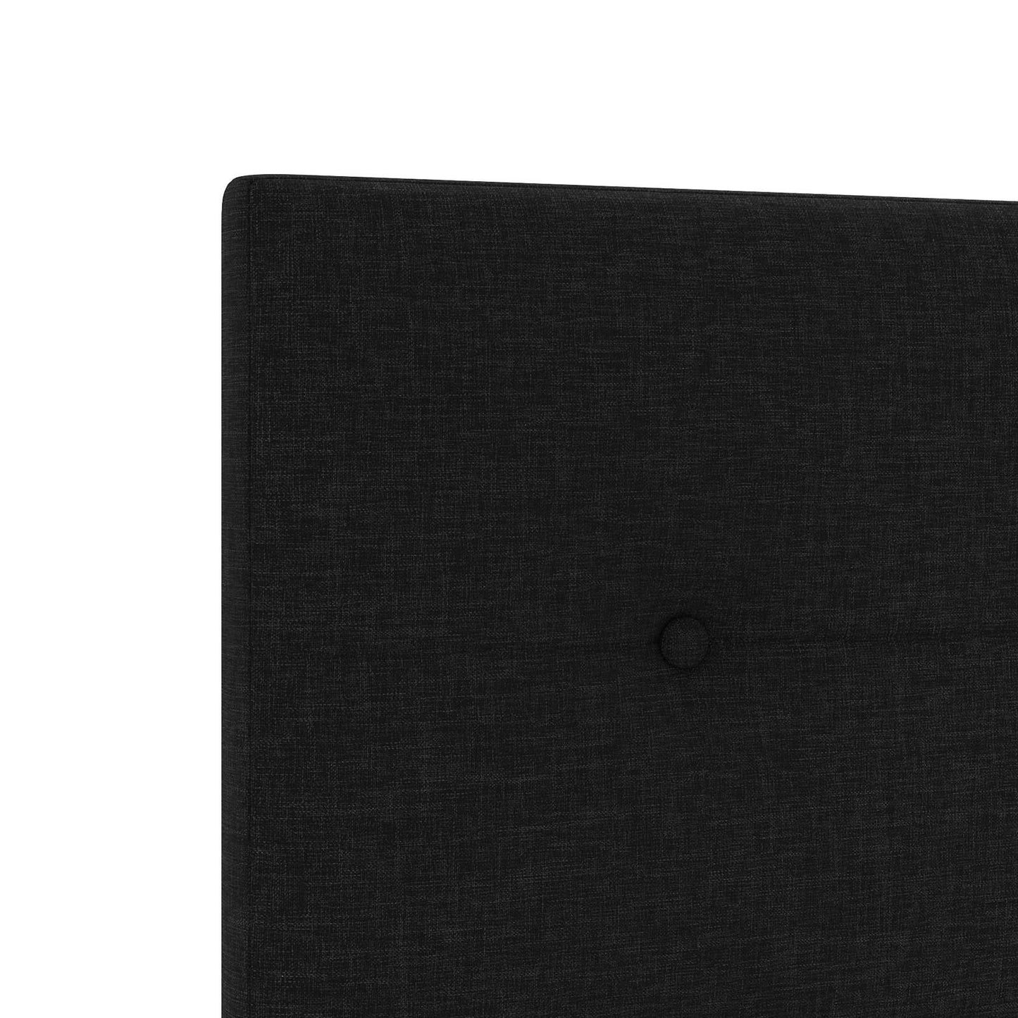 Óriási Ágy Matrac és LED világítással Fekete 200 x 200 cm
