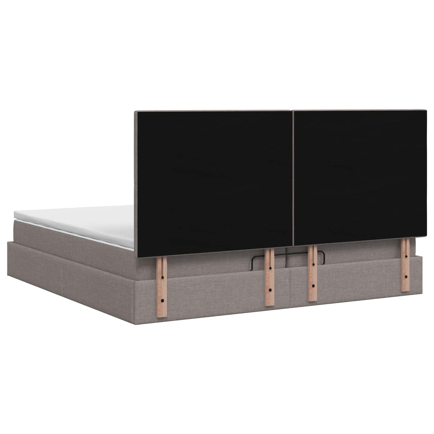 Óriáságy matraccal fejtámlával Tópszínű 200 x 200 cm Szövet