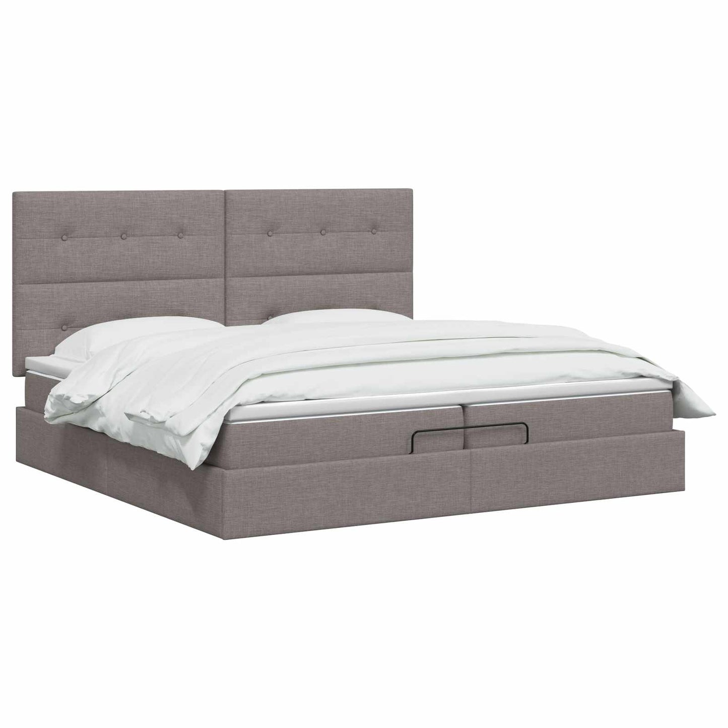 Óriáságy matraccal fejtámlával Tópszínű 200 x 200 cm Szövet
