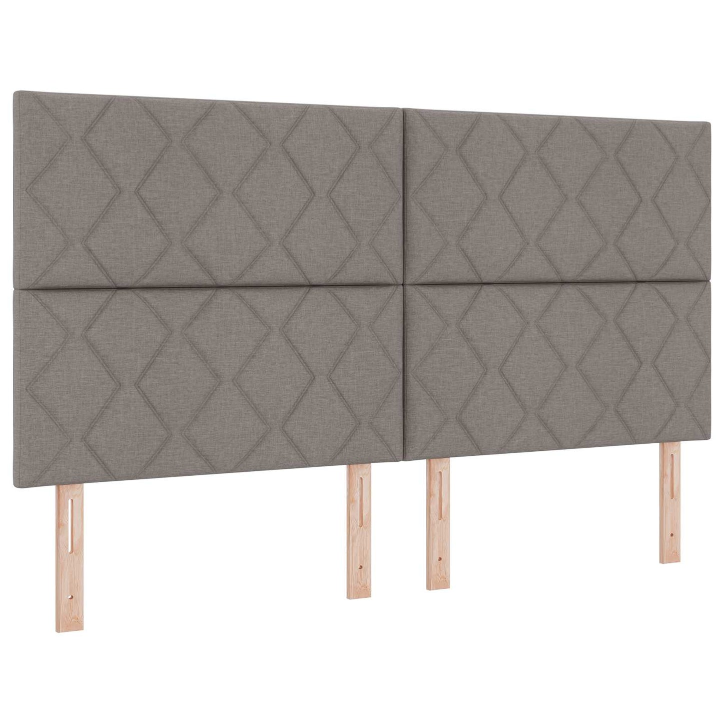 Óriáságy matraccal fejtámlával Tópszínű 180 x 200 cm Szövet