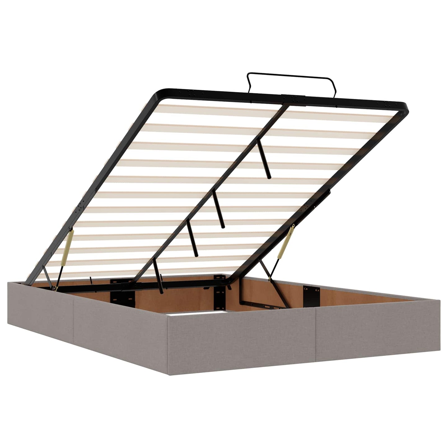 Óriási Ágy Matrac és LED világítással Tópszínű 140 x 190 cm