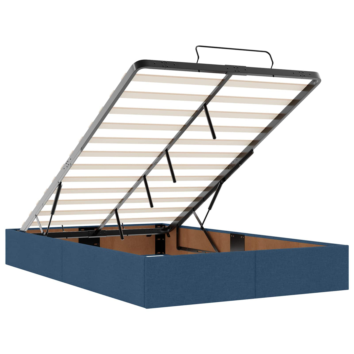 Óriási Ágy Matrac és LED világítással Kék 120 x 190 cm Szövet