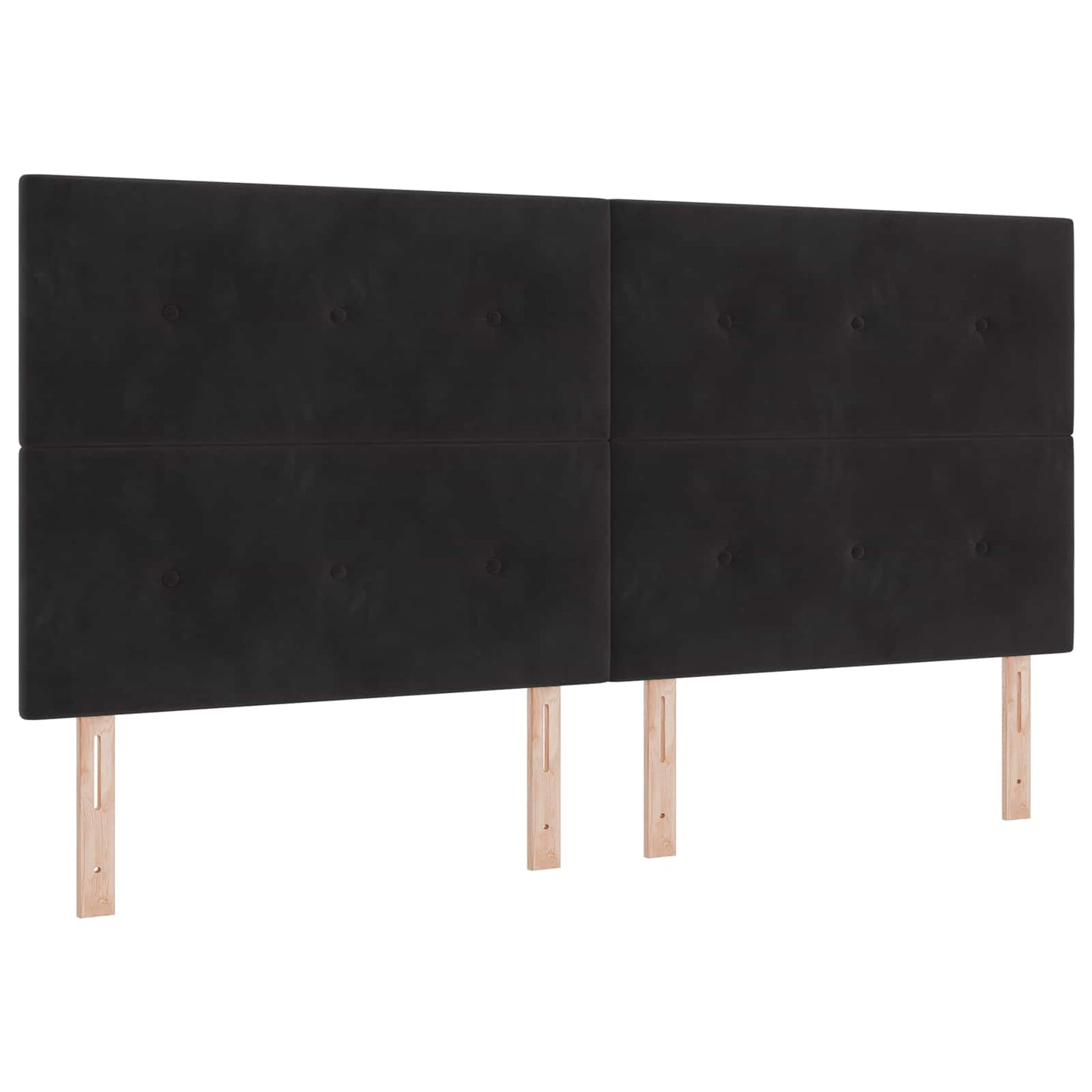 Óriási Ágy Matrac és LED világítással Fekete 200 x 200 cm