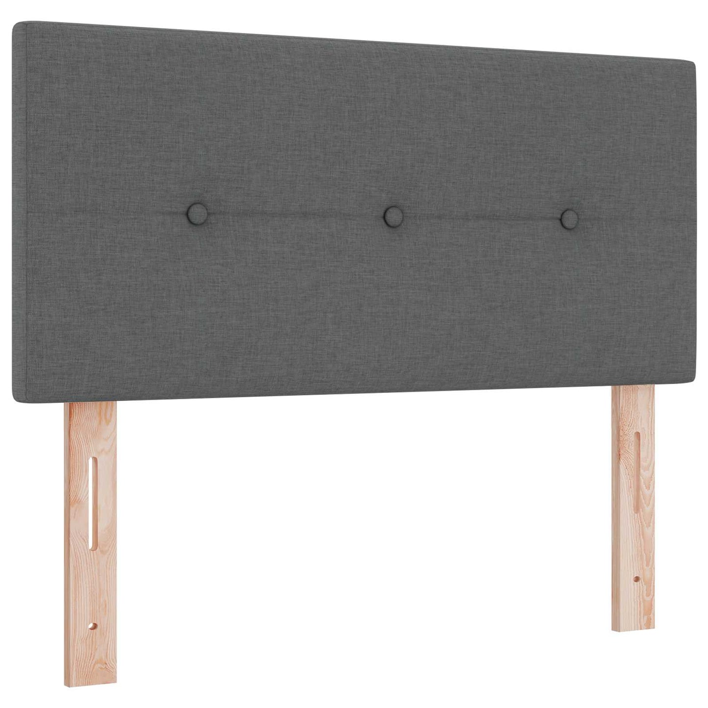 Ágy tárolóval és matraccal Sötétszürke 100 x 200 cm Bársony