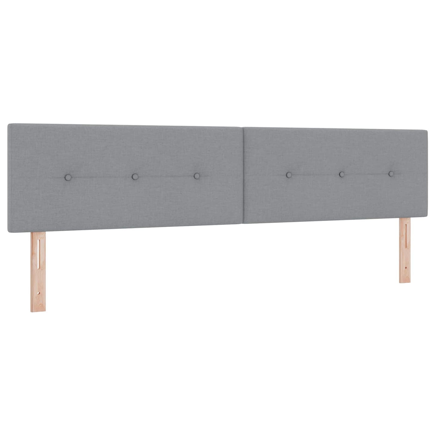 Ágy tárolóval és matraccal Világosszürke 200 x 200 cm Bársony