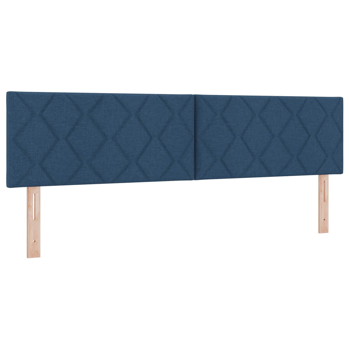 Ágy tárolóval és matraccal fejtámlával Kék 180 x 200 cm Bársony