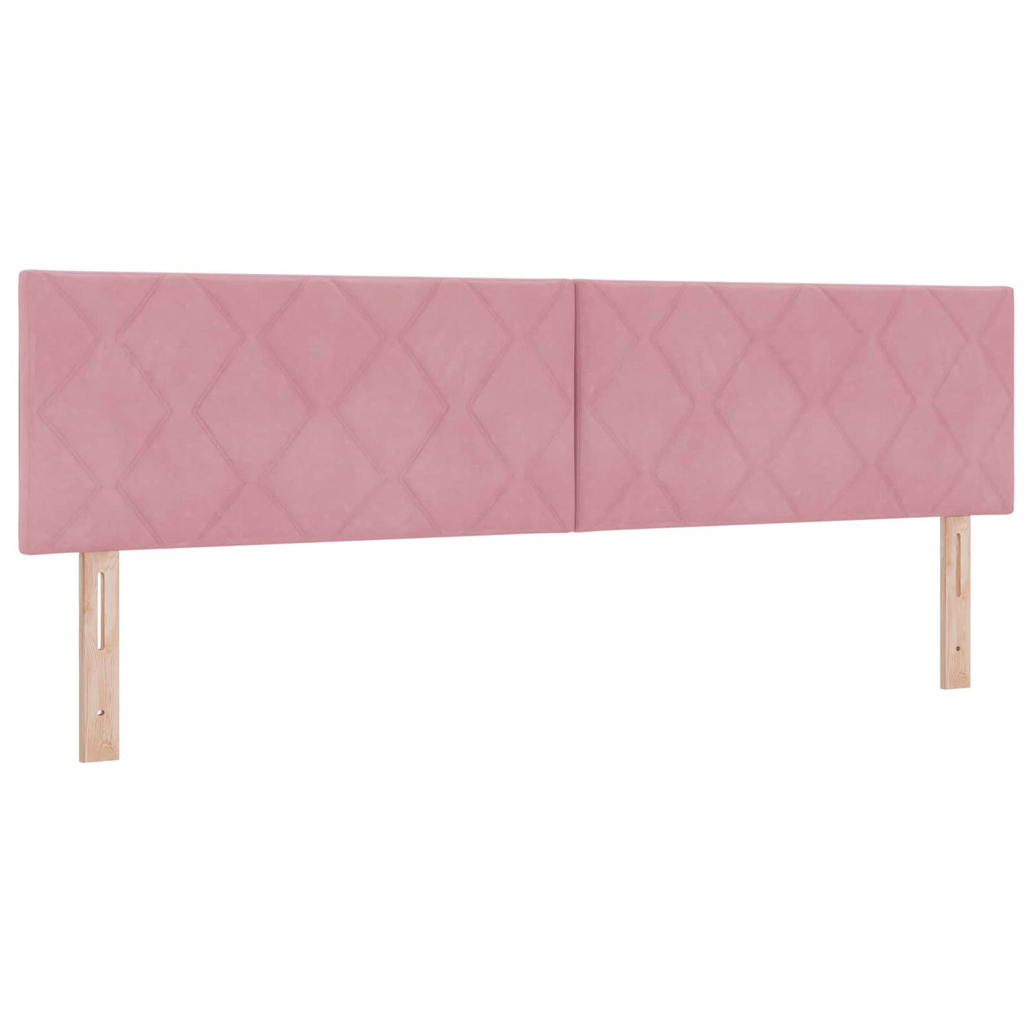 LED tárolós ágy matraccal Rózsaszín 180 x 200 cm Bársony