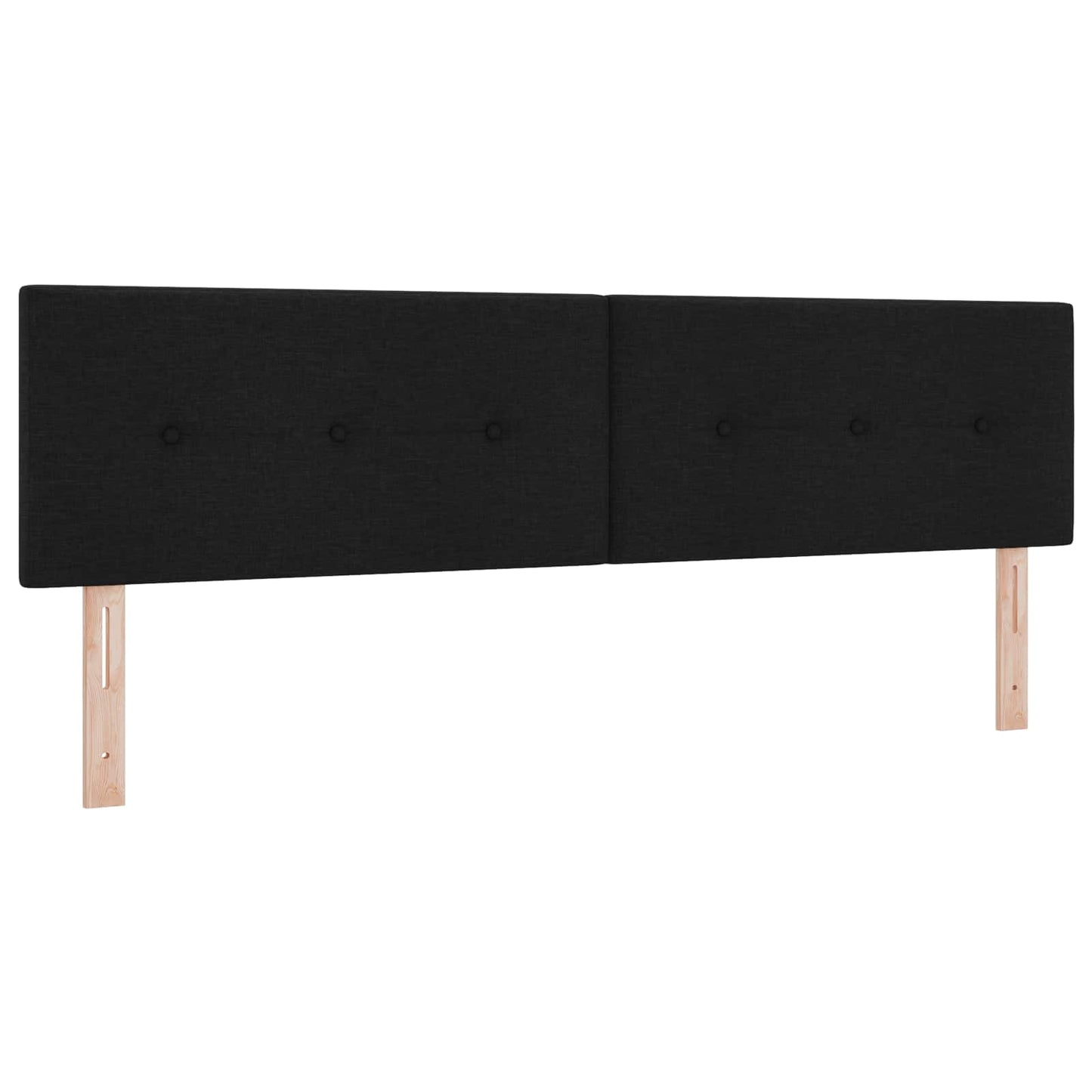 LED tárolós ágy matraccal Fekete 180 x 200 cm Szövet