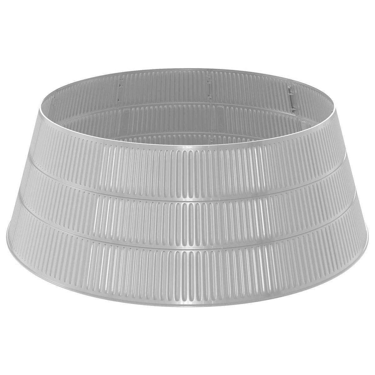 KarácsonyiFaSzoknya Kúp alakú Ezüst Ø 73 x 25,5 cm Műanyag