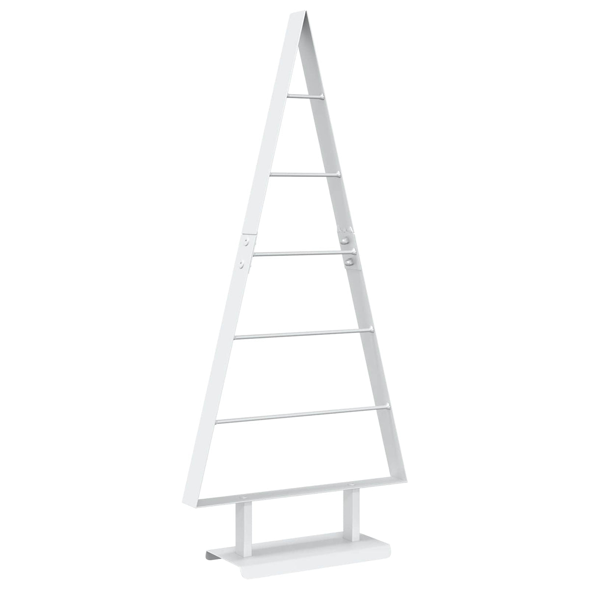 Fém karácsonyfa KUOPIO 90 cm Acél Fehér