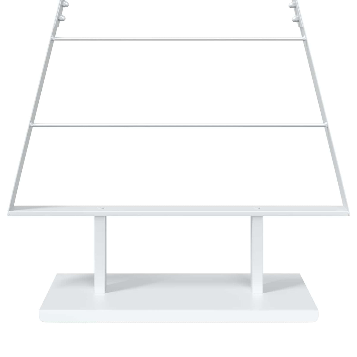 Fém karácsonyfa KUOPIO 125 cm Acél Fehér