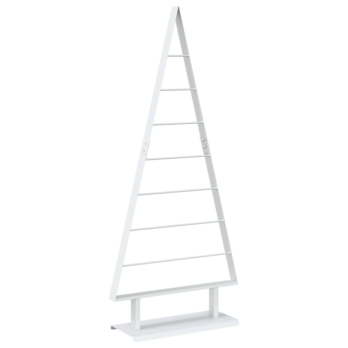 Fém karácsonyfa KUOPIO 125 cm Acél Fehér