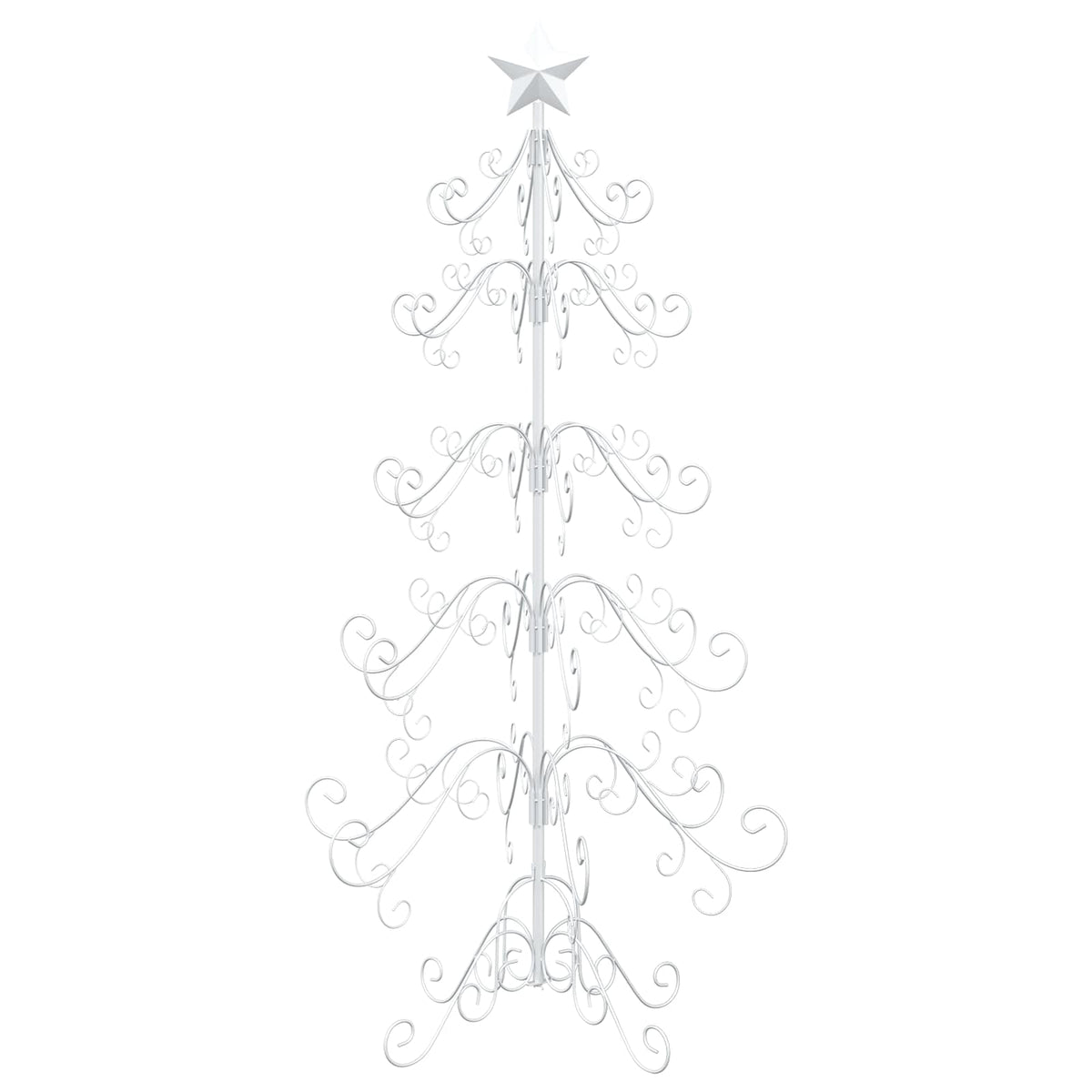 Fém karácsonyfa KUOPIO 150 cm acél White