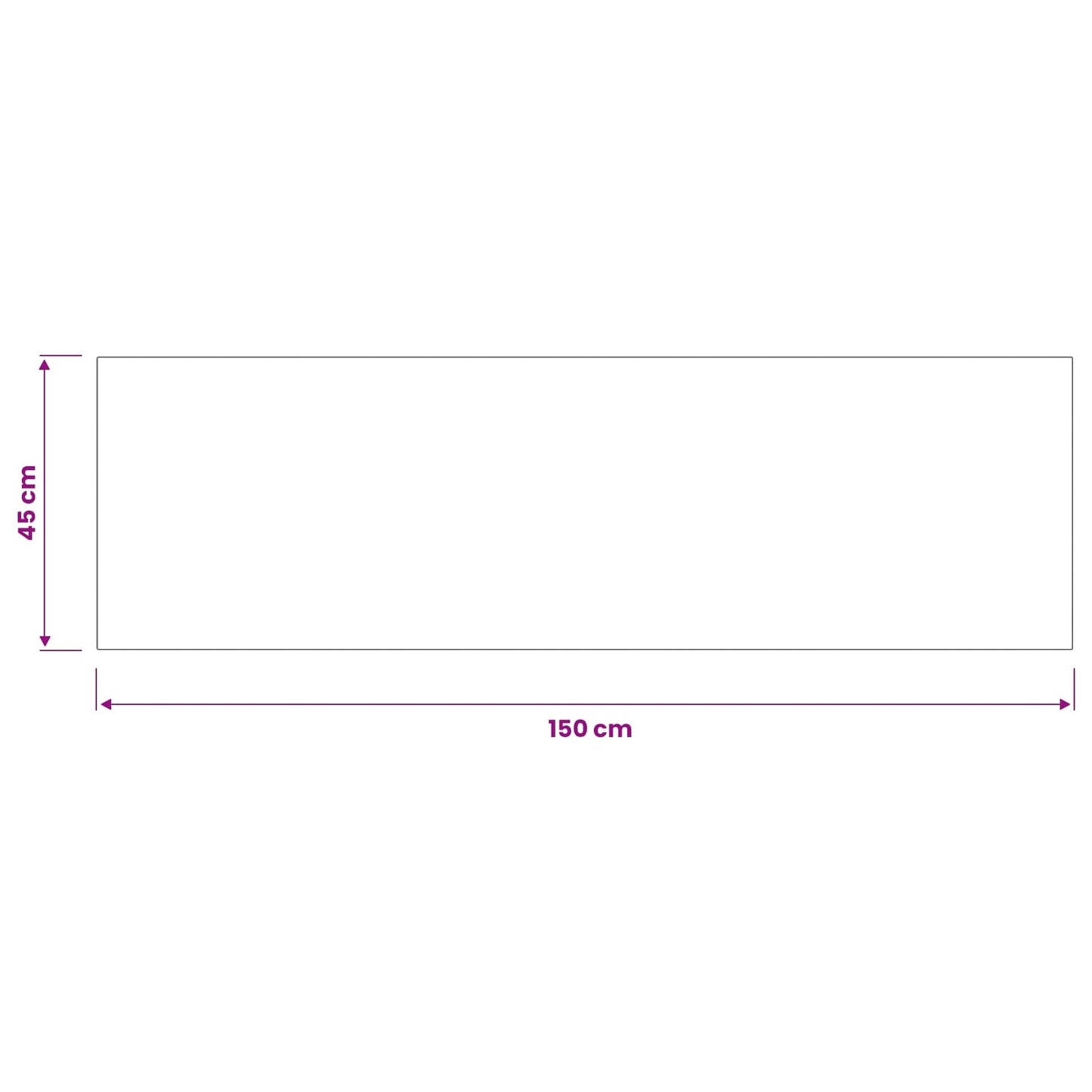Konyhai szőnyeg Bézs otthon 150 x 45 cm 100% Poliamid