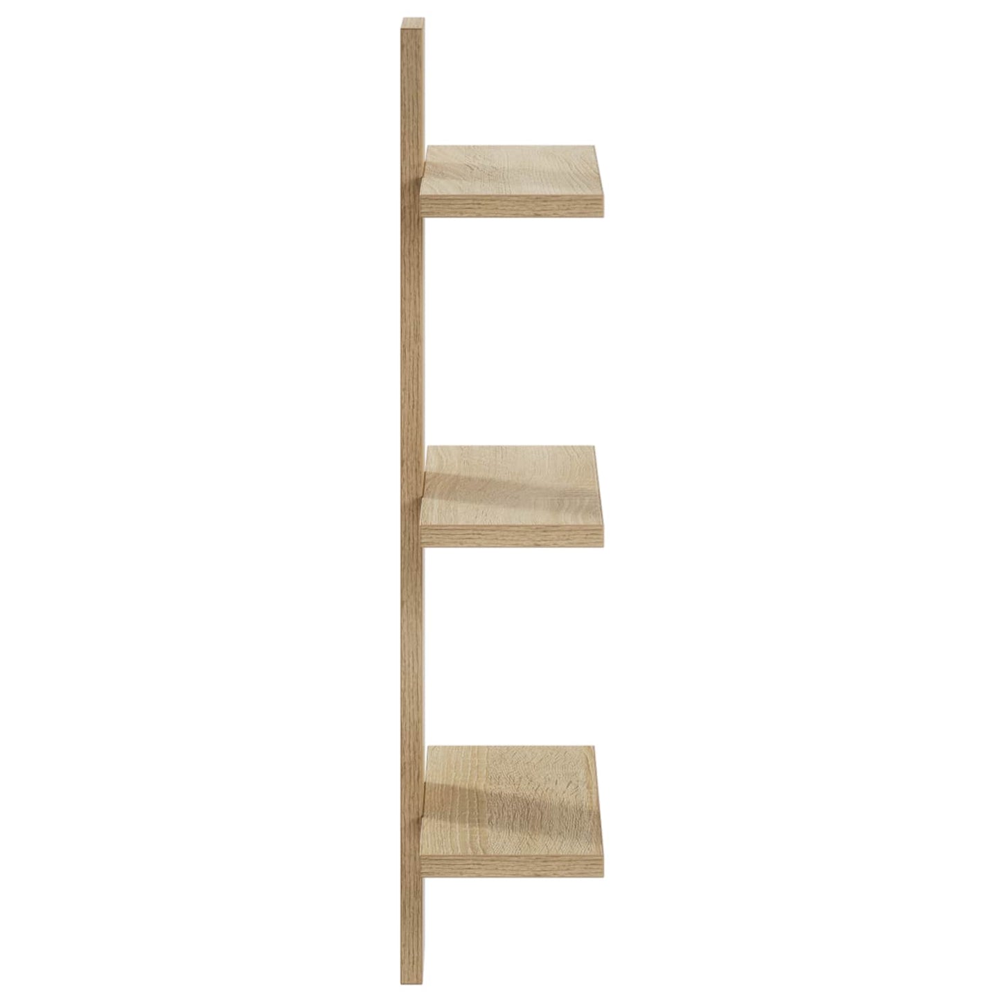 Falpolc Sonoma Tölgy 30 x 13,5 x 64,5 cm Szerelt Fa