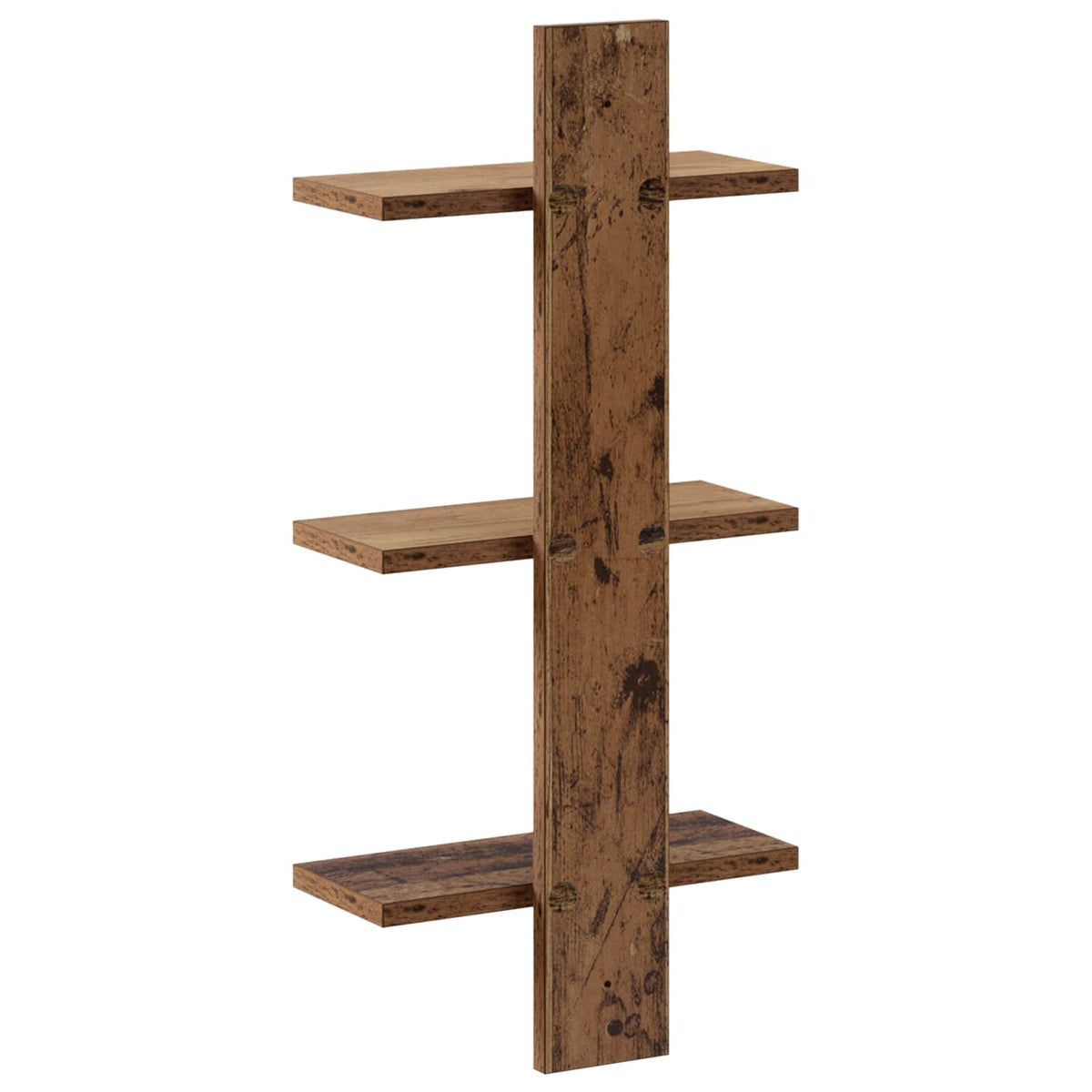 Falpolc Antik Fa 30 x 13,5 x 64,5 cm Szerelt Fa
