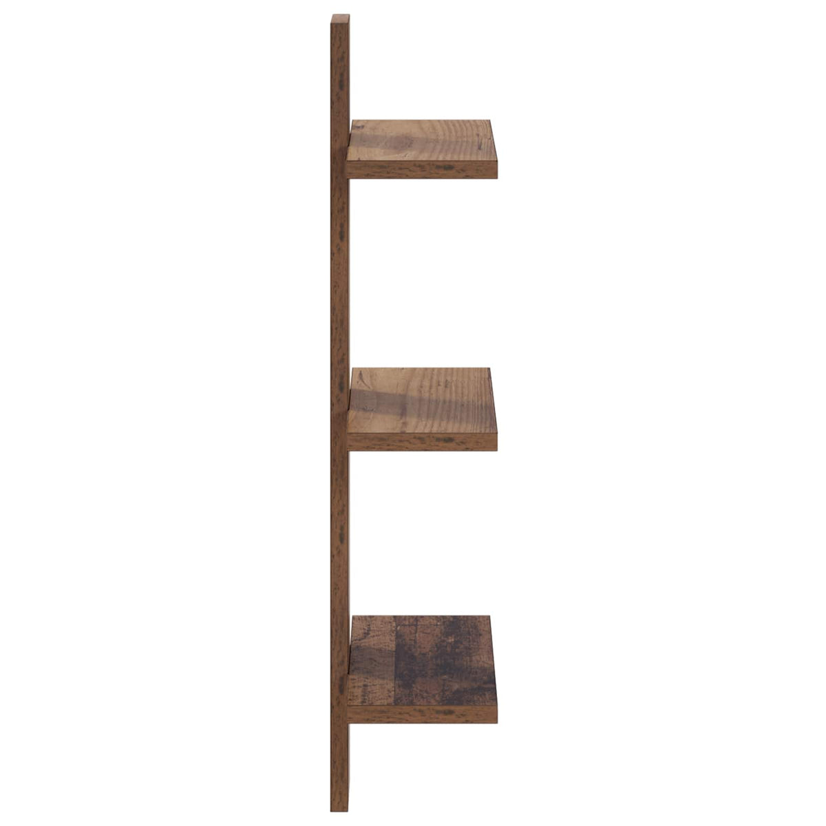 Falpolc Antik Fa 30 x 13,5 x 64,5 cm Szerelt Fa