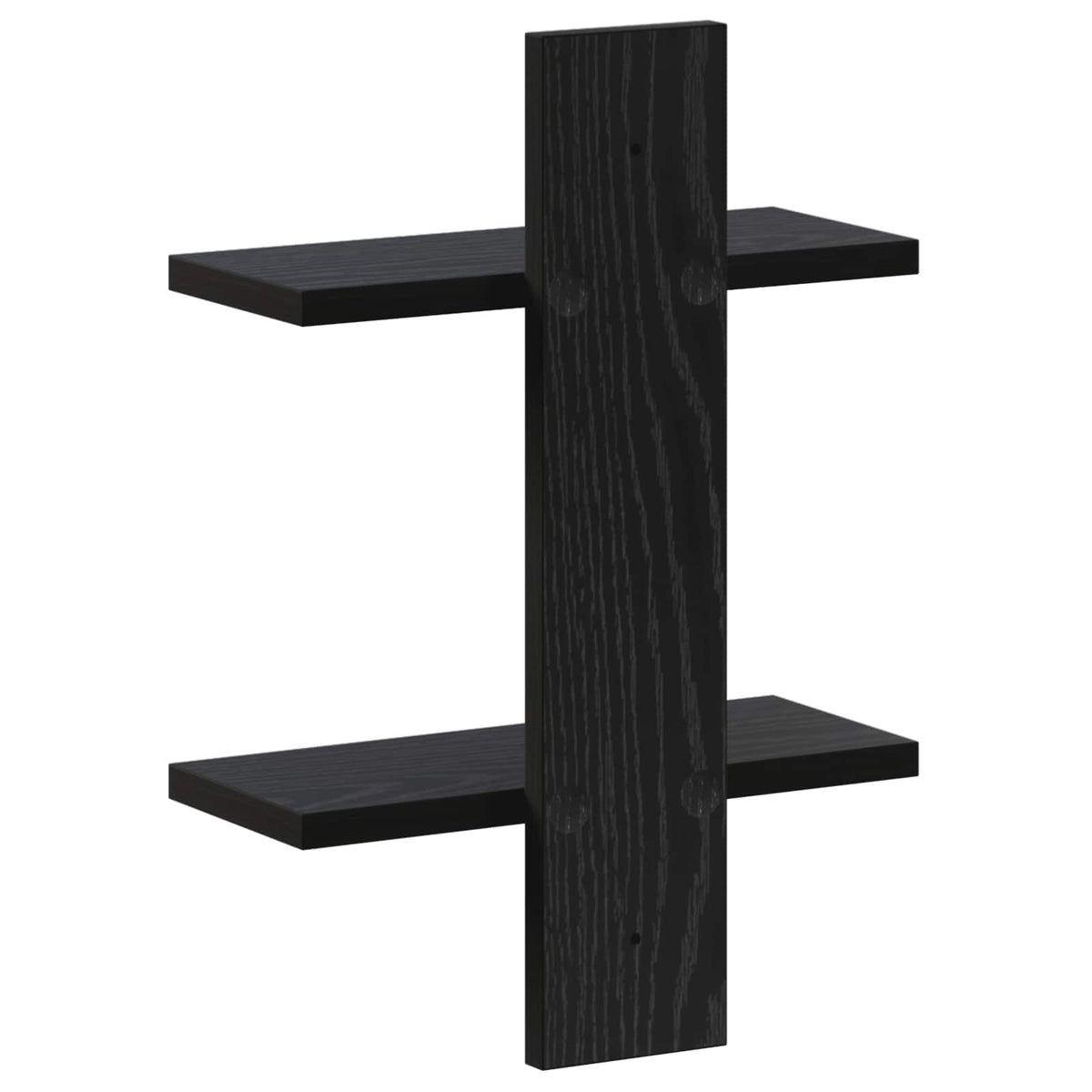 Falpolc Fekete Tölgy 30 x 13,5 x 43 cm Szerelt Fa