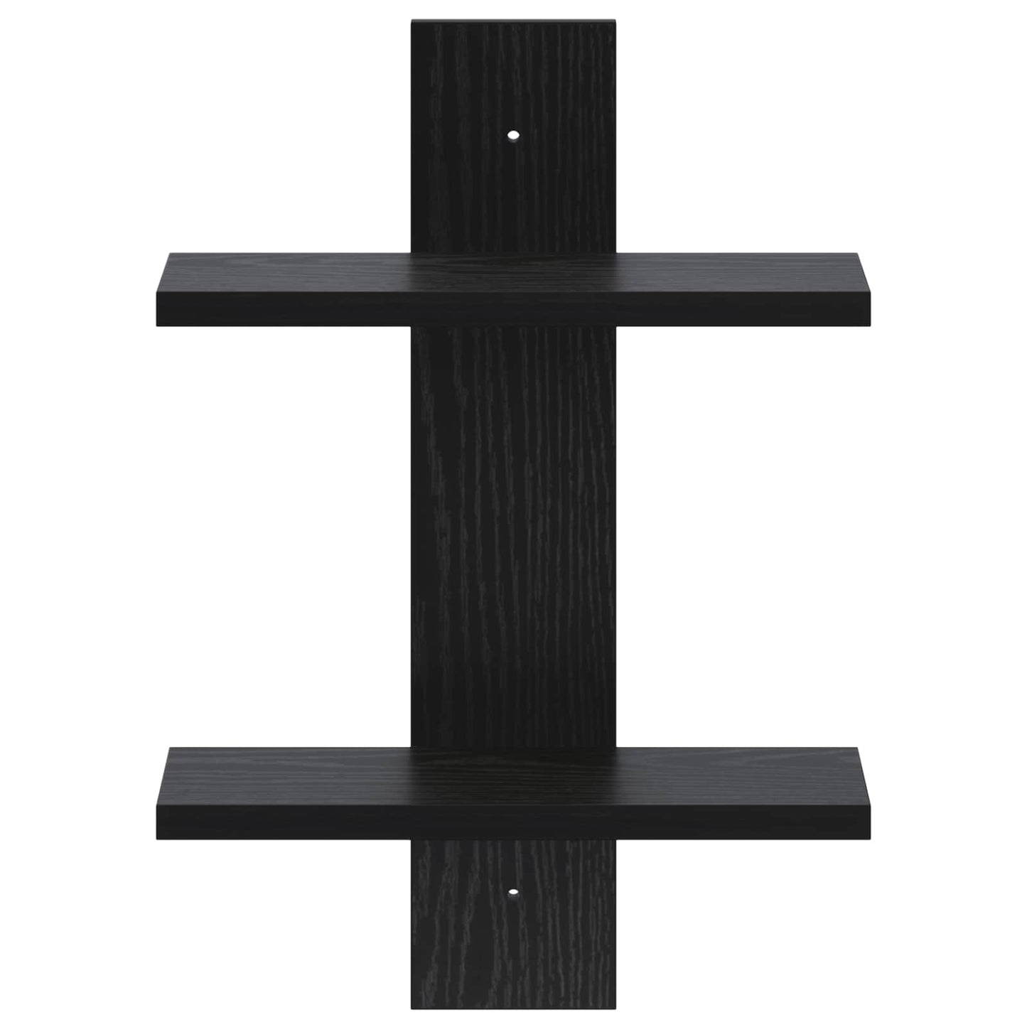 Falpolc Fekete Tölgy 30 x 13,5 x 43 cm Szerelt Fa