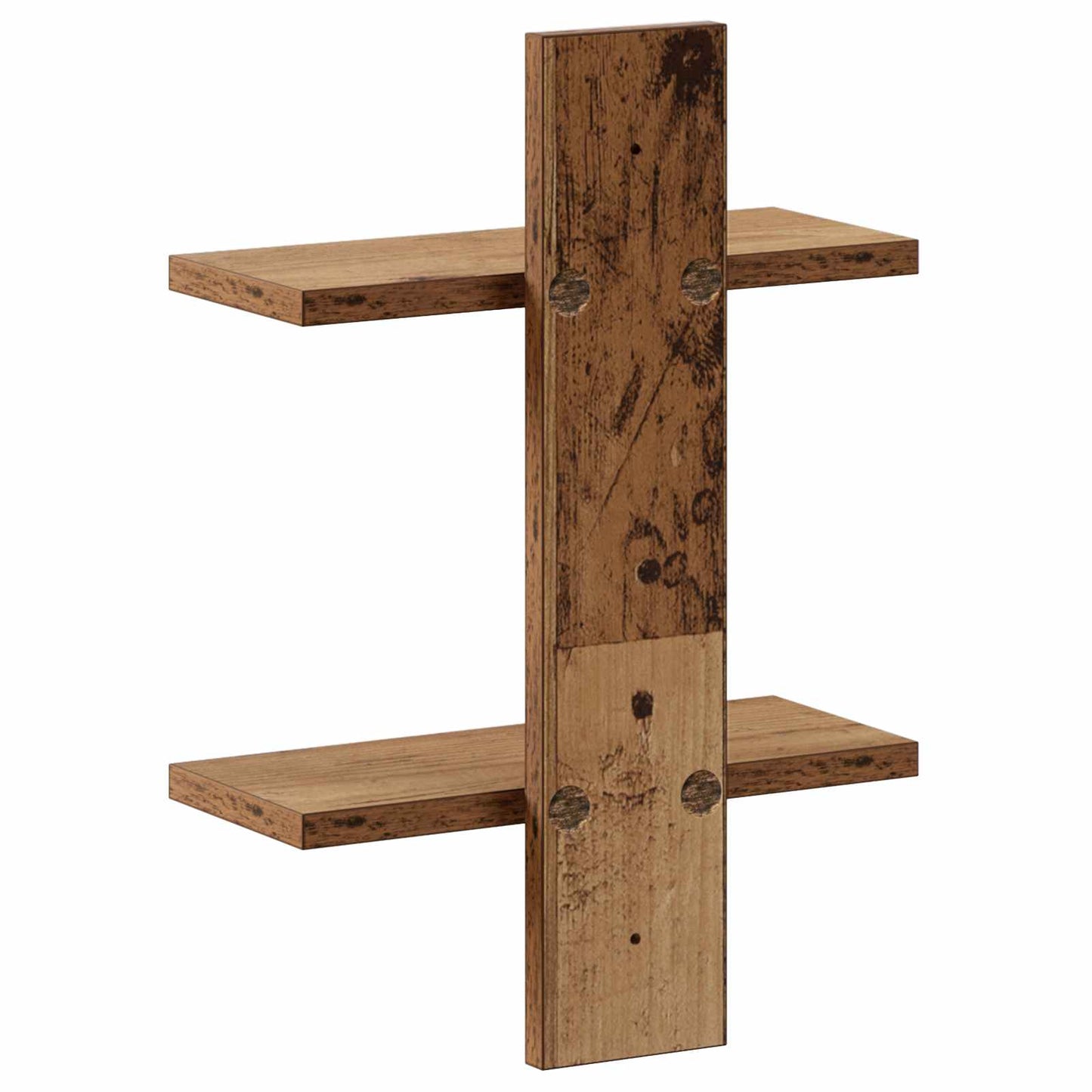 Falpolc Antik Fa 30 x 13.5 x 43 cm Szerelt Fa