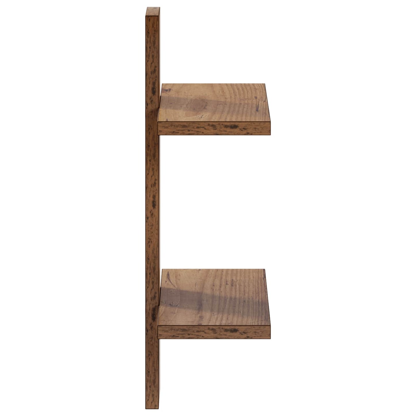 Falpolc Antik Fa 30 x 13.5 x 43 cm Szerelt Fa