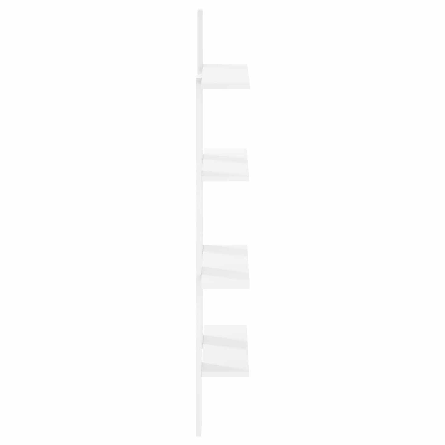 Falpolc Fehér 61 x 13,5 x 105 cm Szerelt Fa
