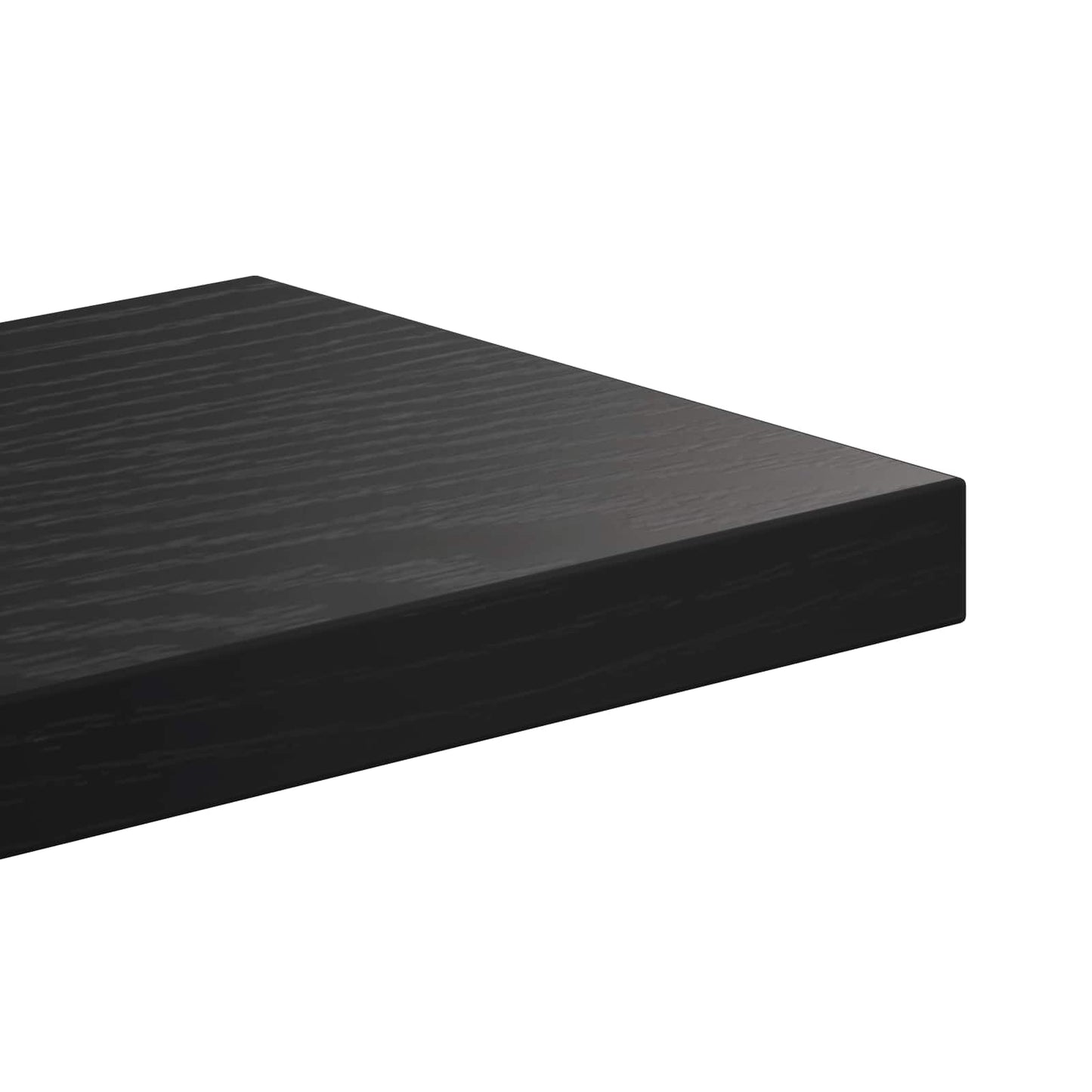 Falpolc Fekete Tölgy 61 x 13,5 x 105 cm Szerelt Fa