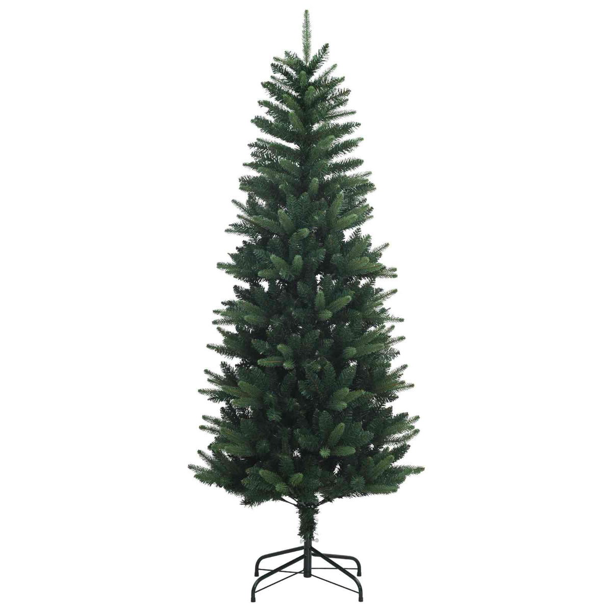 Műfenyő gömbökkel 120 cm 150 LED Meleg fehér PE és PVC Green