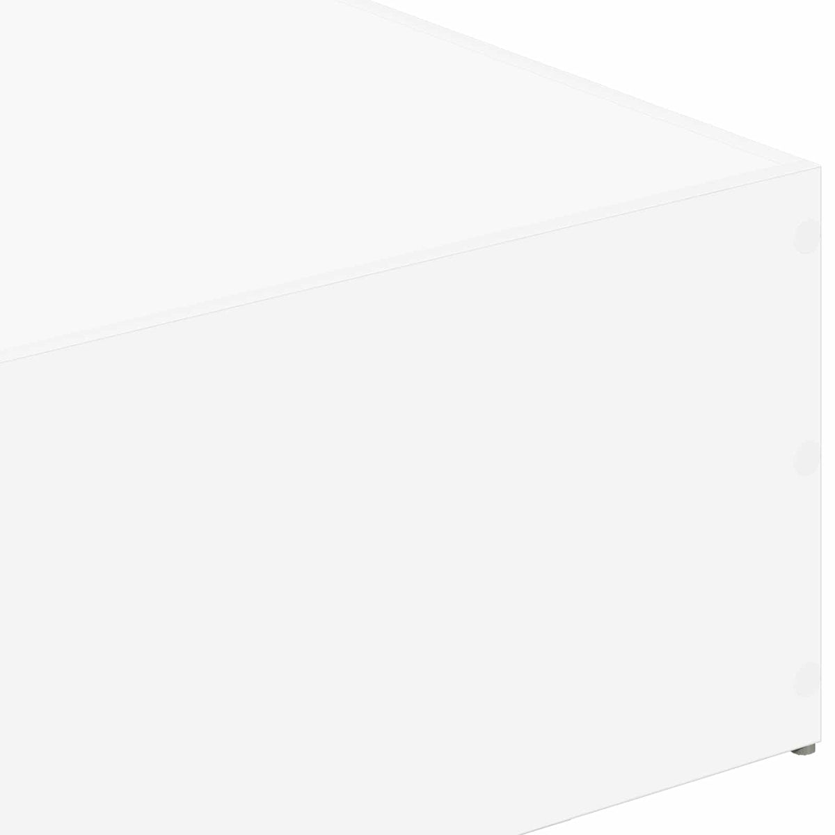 Ágykeret állítható ágyalaphoz Fehér 90 x 200 cm Szerelt Fa