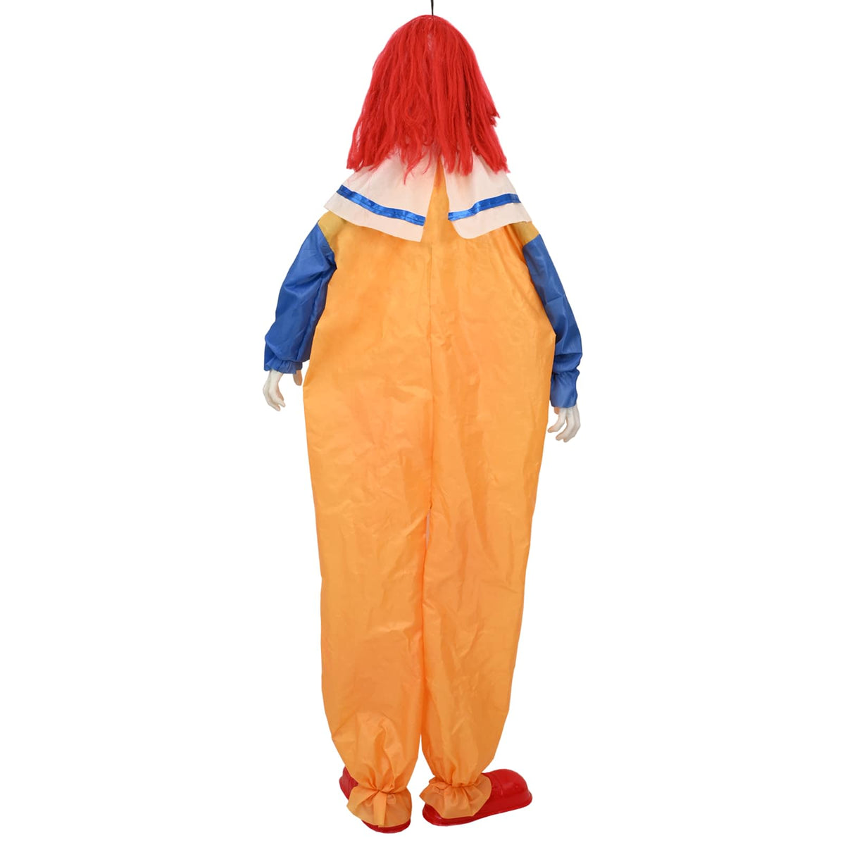 Rémisztő Halloween bohóc SPOOKA Sárga és Kék 126,5 x 180 cm