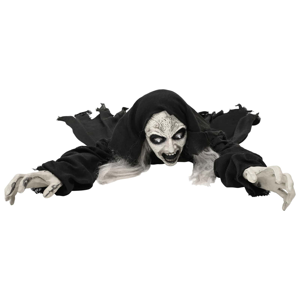 Halloween Kúszó Zombi SPOOKA Fekete 41 x 130 x 24 cm