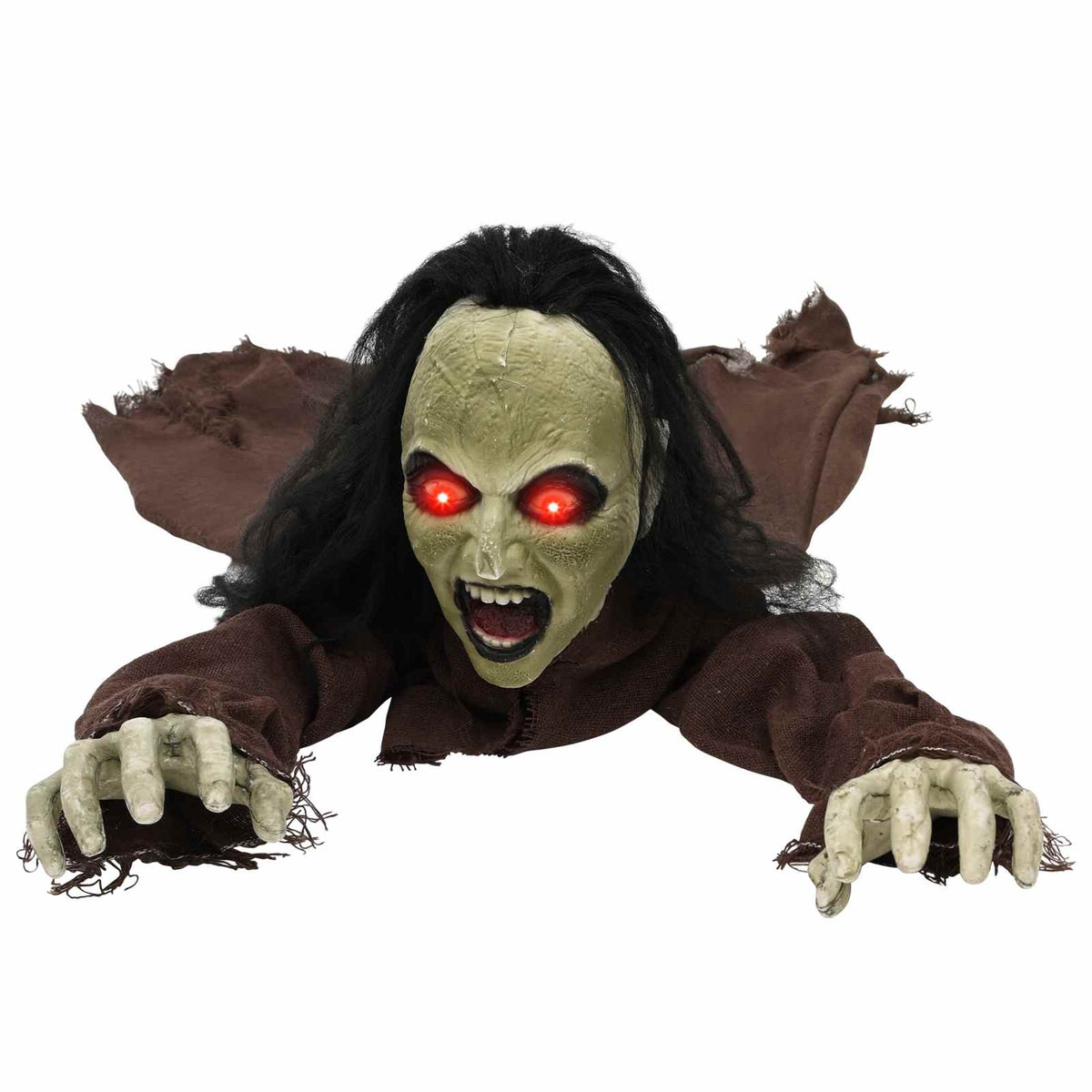 Halloween zombi dekoráció SPOOKA Barna 94 x 130 x 29 cm