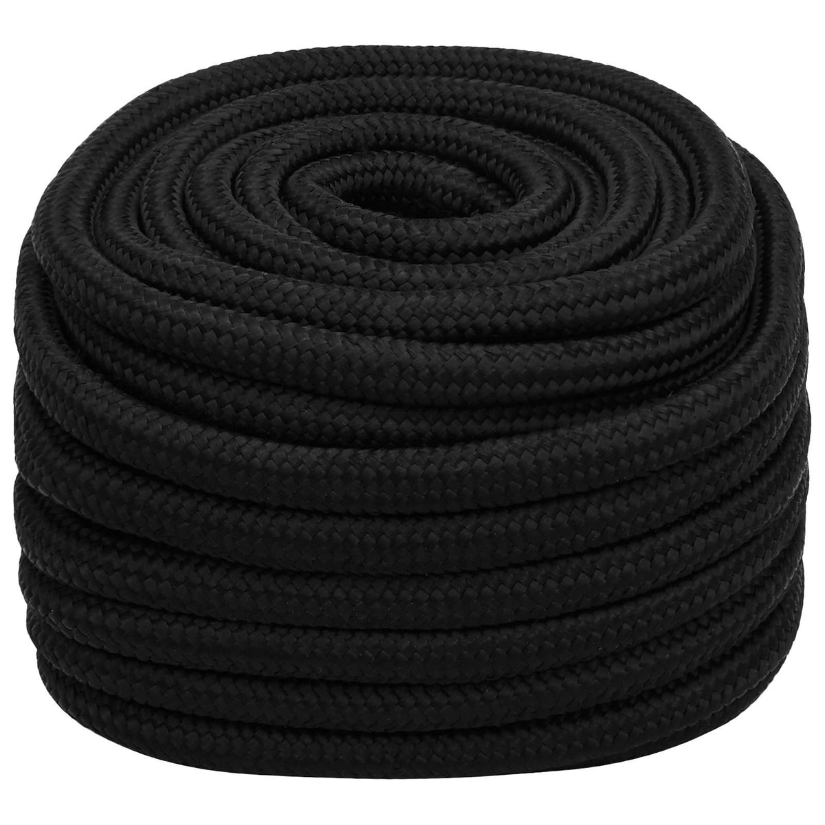 Többcélú munkakötél 25 mm 25 m Fekete Poliészter
