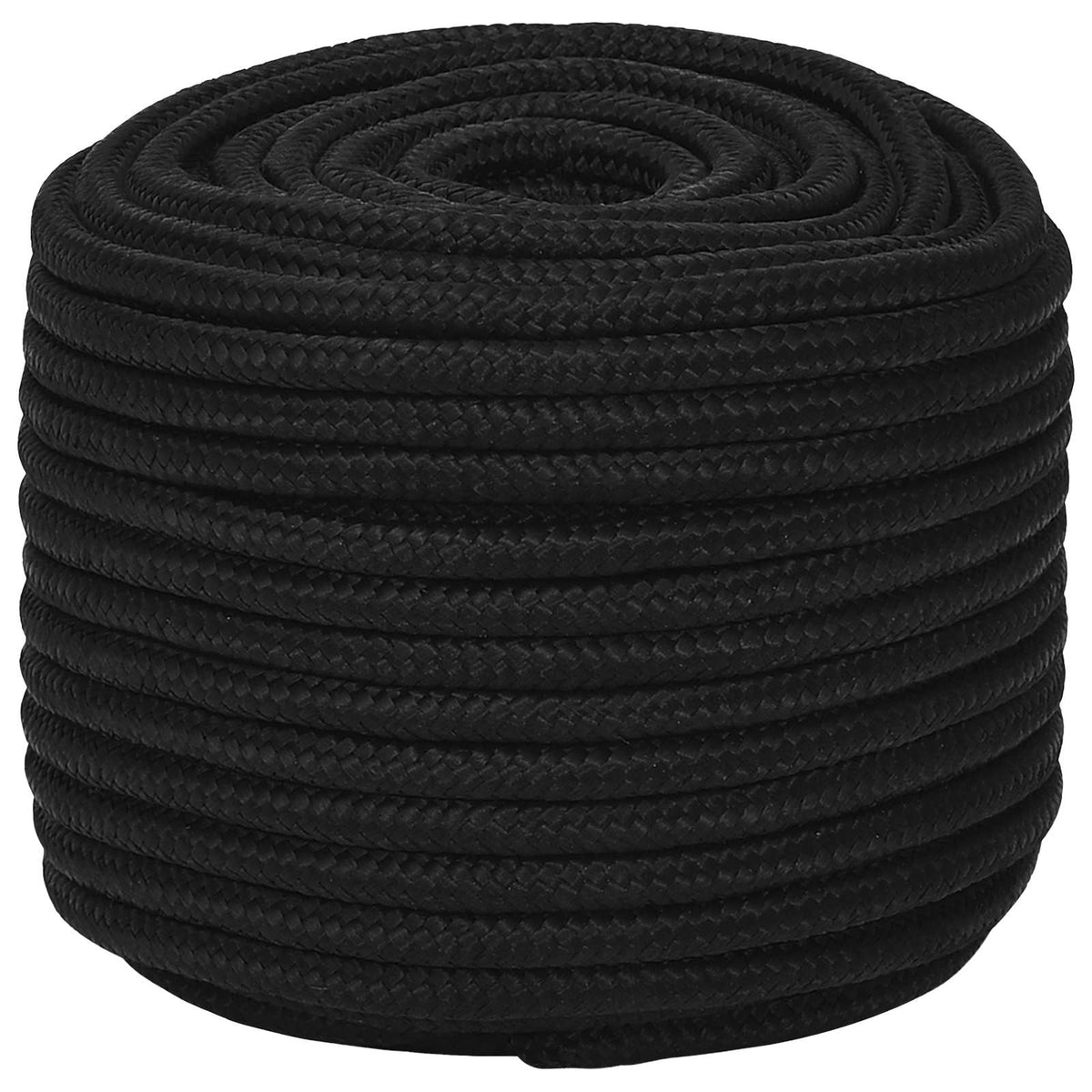 Többcélú munkakötél 14 mm 50 m Fekete Poliészter