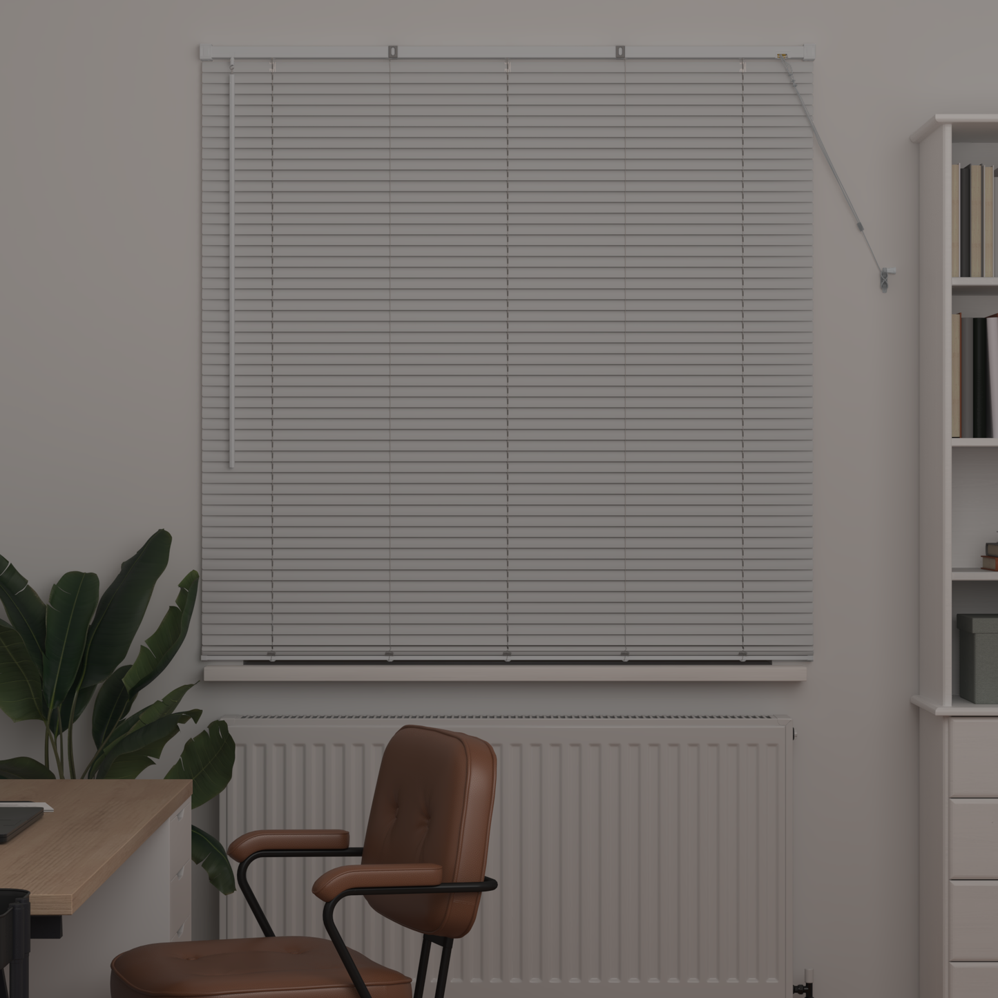 Zsalugáter Redőnyök Fehér 175 x 135 cm Alumínium