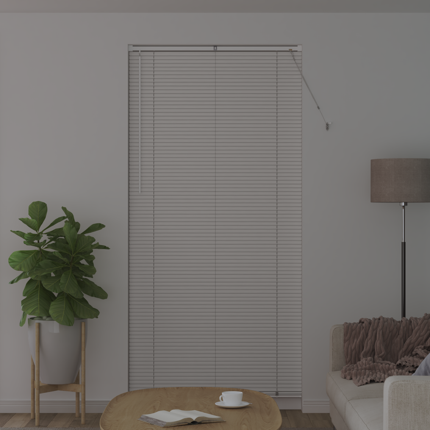 Zsalugáter Redőnyök Fehér 220 x 100 cm Alumínium