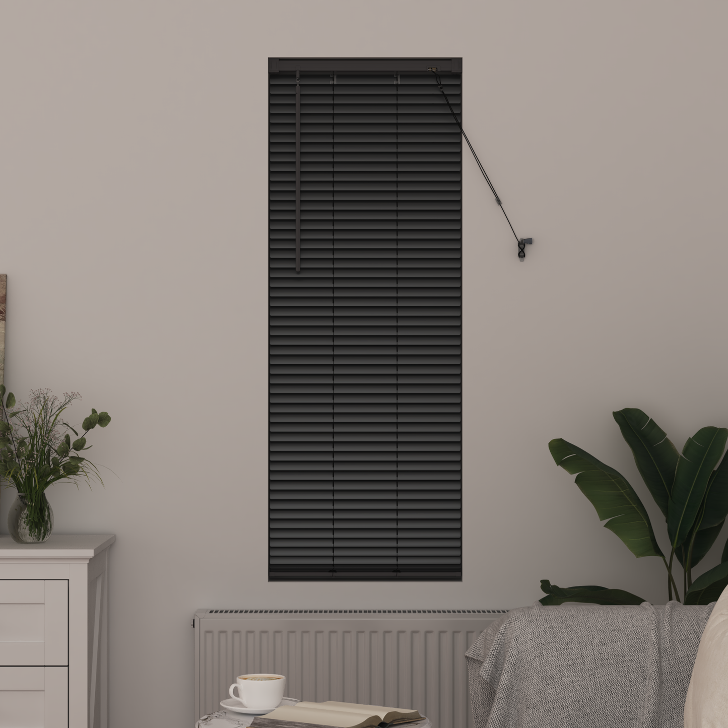 Zsalugáter Redőnyök Fekete 130 x 50 cm Alumínium