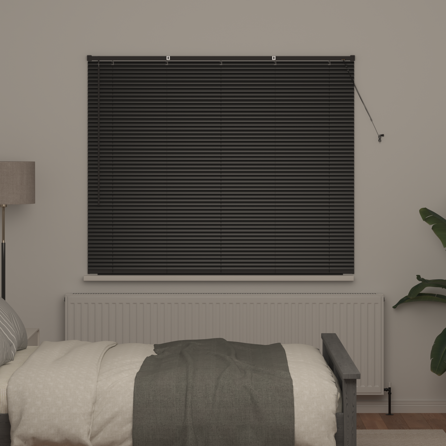Zsalugáter Redőnyök Fekete 130 x 160 cm Alumínium