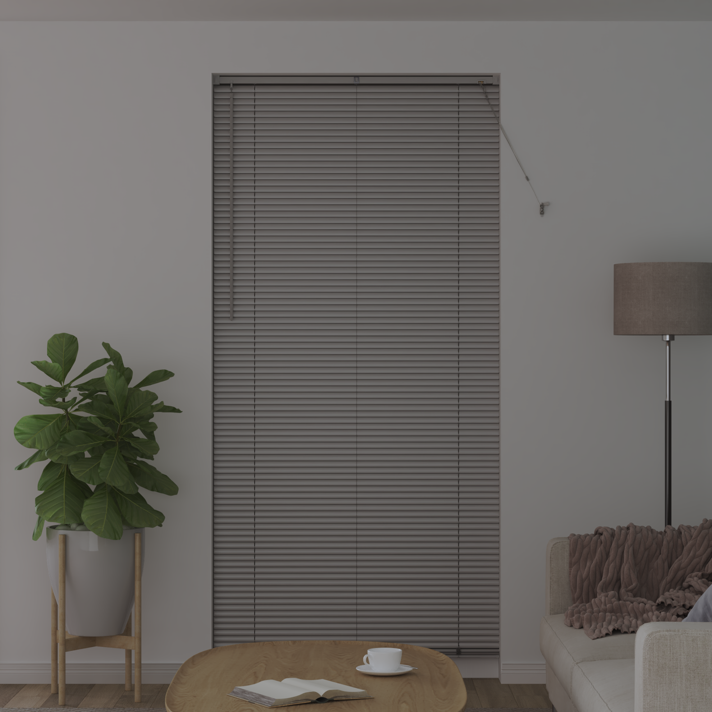 Zsalugáter Redőnyök Ezüst 220 x 100 cm Alumínium