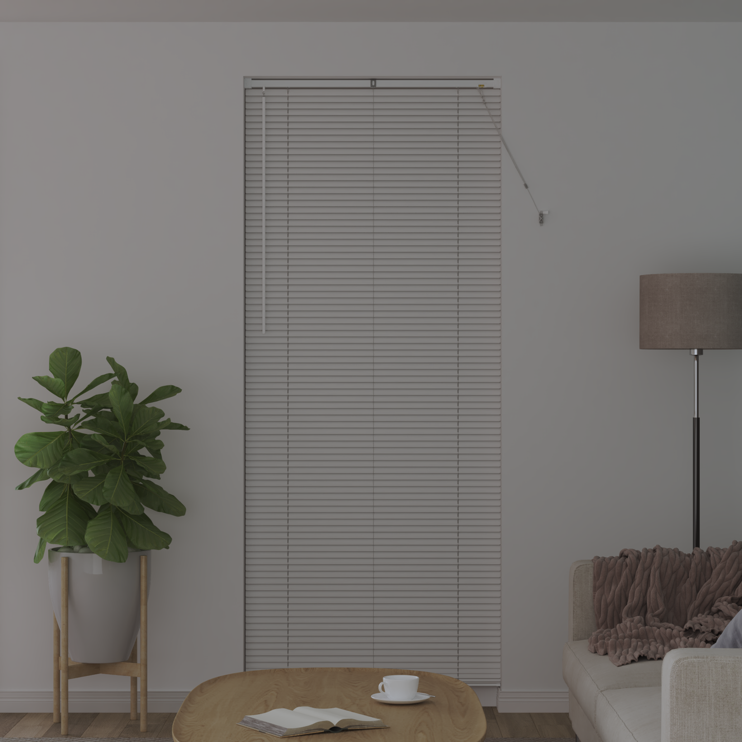 Zsalugáter Redőnyök Fehér 220 x 95 cm Alumínium