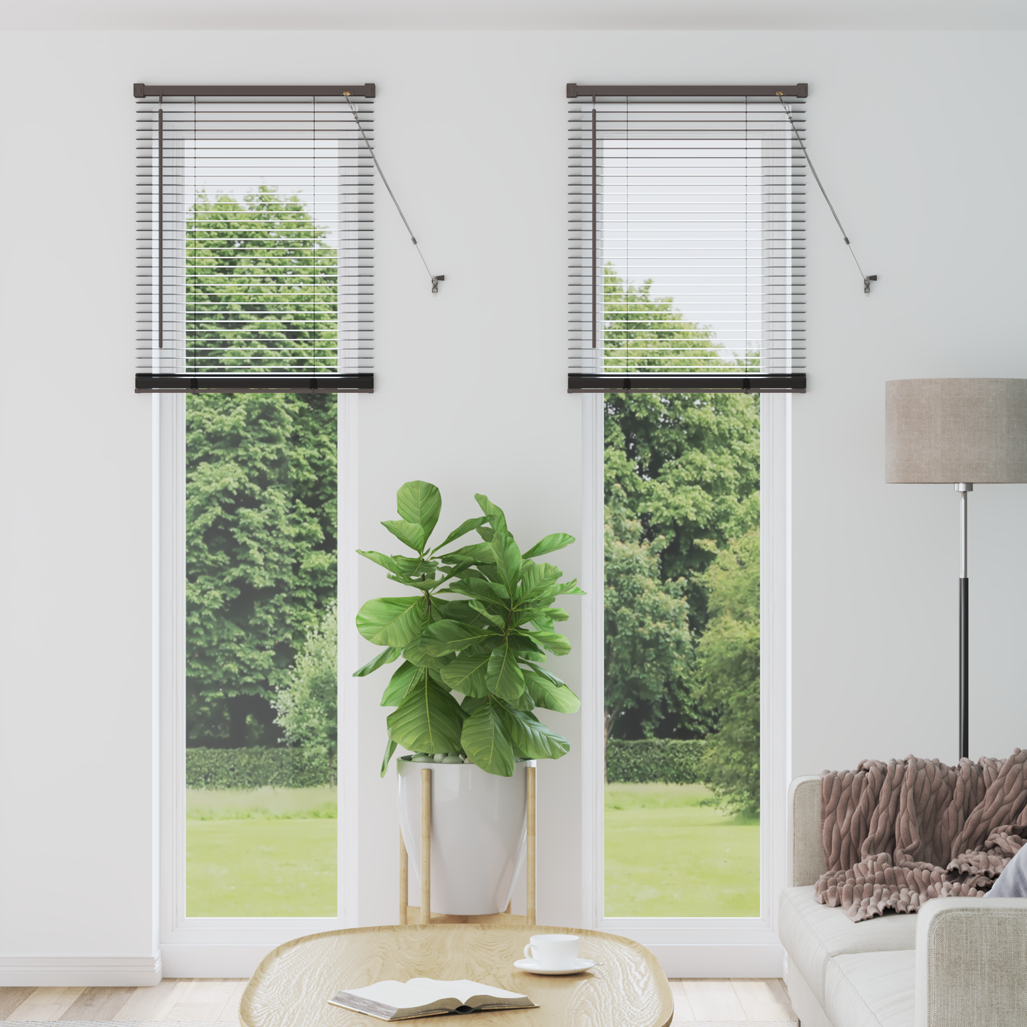 Zsalugáter Redőnyök Fekete 220 x 60 cm Alumínium